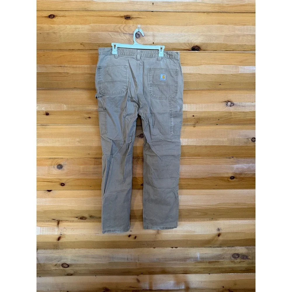 Carhartt Relaxed Fit Twill Utility Work Pant Men's‎ Size 38X34 Worn Stained